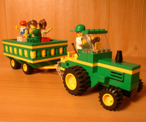 Museum: Dan's Custom Hayride Tractor (for your LEGO town)