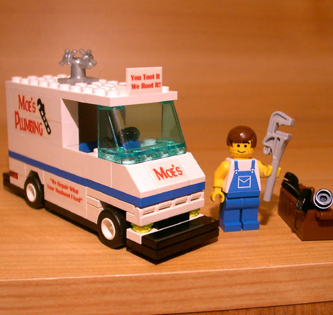 Custom LEGO Service Vehicle Sets