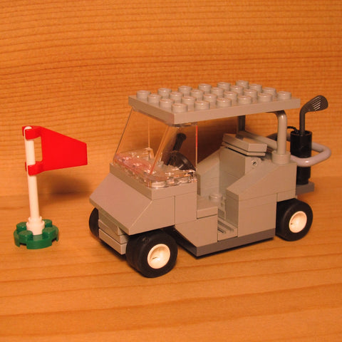 Dan's Custom Golf Cart Gray (for your LEGO town)