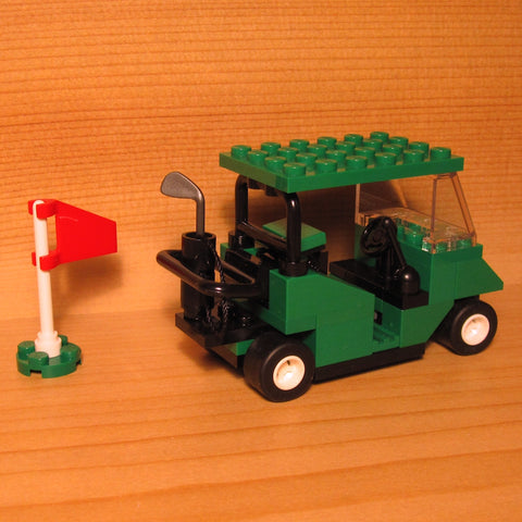 Dan's Custom Golf Cart Green (for your LEGO town)