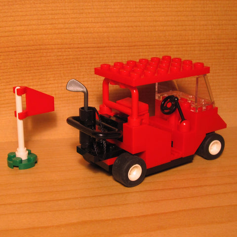 Dan's Custom Golf Cart Red (for your LEGO town)