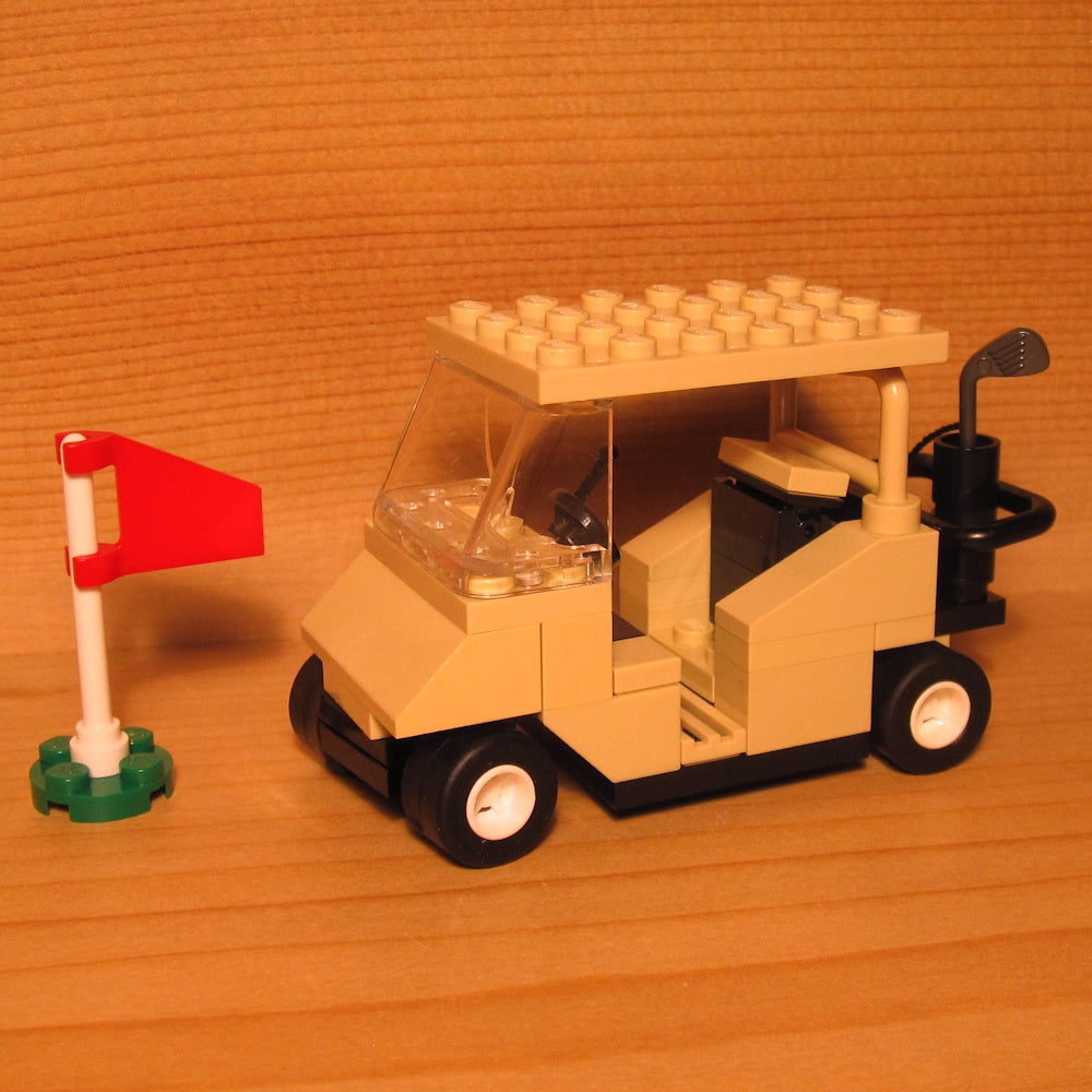 Dan's Custom Golf Cart Tan (for your LEGO town)