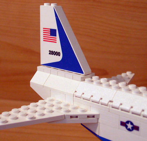 Museum: Dan's Custom Air Force One (for your LEGO town)