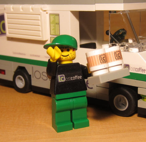 Museum: Dan's Custom Coffee Concession Truck (for your LEGO town)