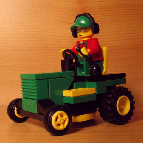 Dan's Custom Riding Mower Green (for your LEGO town)