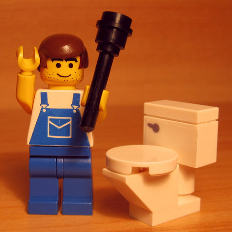 Dan's Custom Moe the Plumber (for your LEGO town)