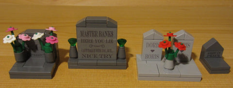 Dan's Custom Cemetery Set B (for your LEGO town)