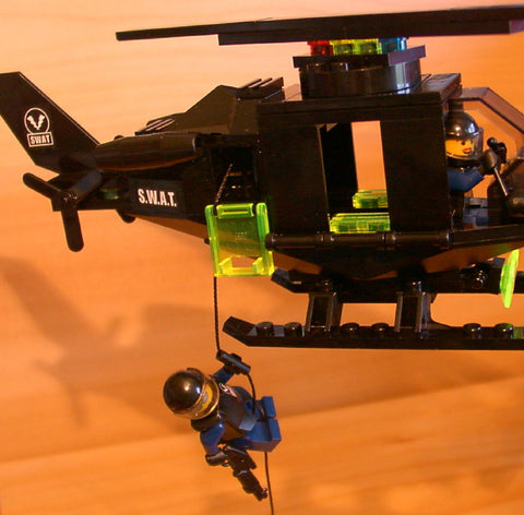Museum: Dan's Custom S.W.A.T. Chopper (for your LEGO town)