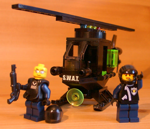 Museum: Dan's Custom S.W.A.T. Chopper (for your LEGO town)