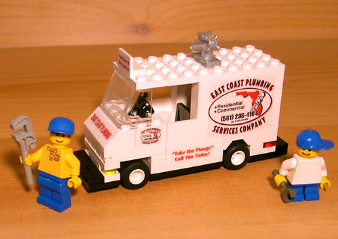 Museum: Dan's Custom Personalized Plumber's Van (for your LEGO town)