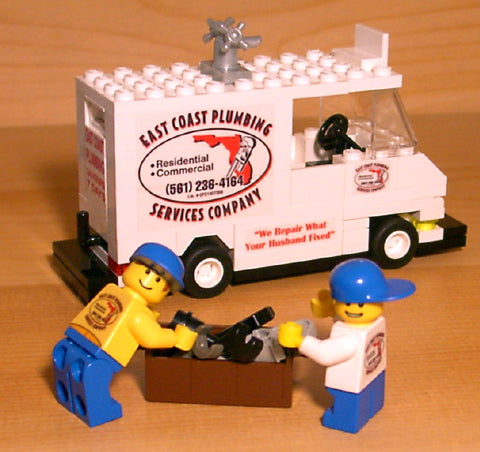 Museum: Dan's Custom Personalized Plumber's Van (for your LEGO town)