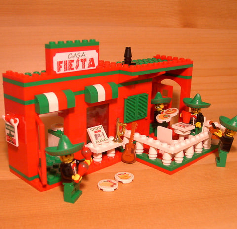 Dan's Custom Mexican Restaurant (for your LEGO town)
