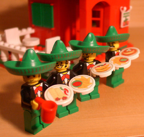 Dan's Custom Mexican Restaurant (for your LEGO town)