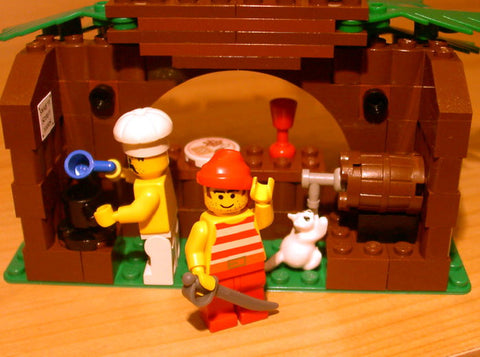 Dan's Custom Scalawags Pirate Cafe (for your LEGO town)