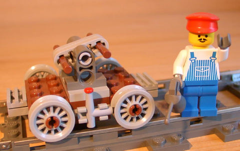 Dan's Custom Railroad Handcar (for your LEGO town)