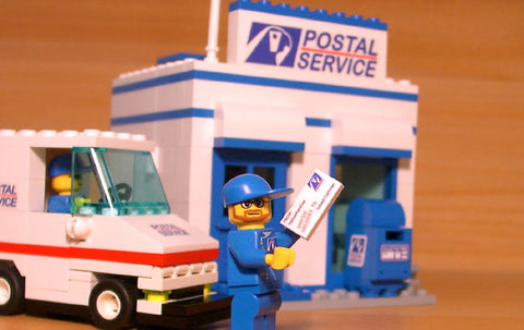 Dan's Custom Postal Service Mail Pack (for your LEGO town)