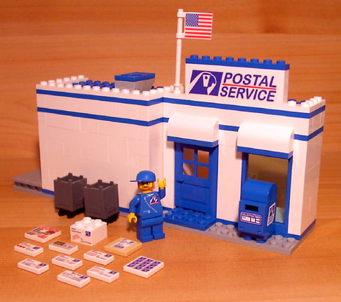 Dan's Custom Post Office (for your LEGO town)