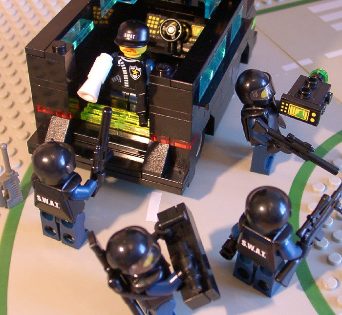LEGO SWAT-MY FULL LEGO SWAT SQUAD 