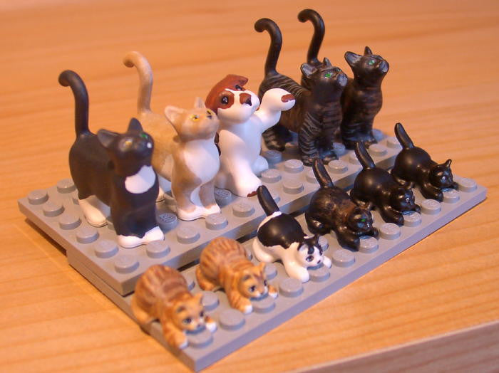 Museum: Dan's Custom Wedding Cats & Dogs (for your LEGO town)